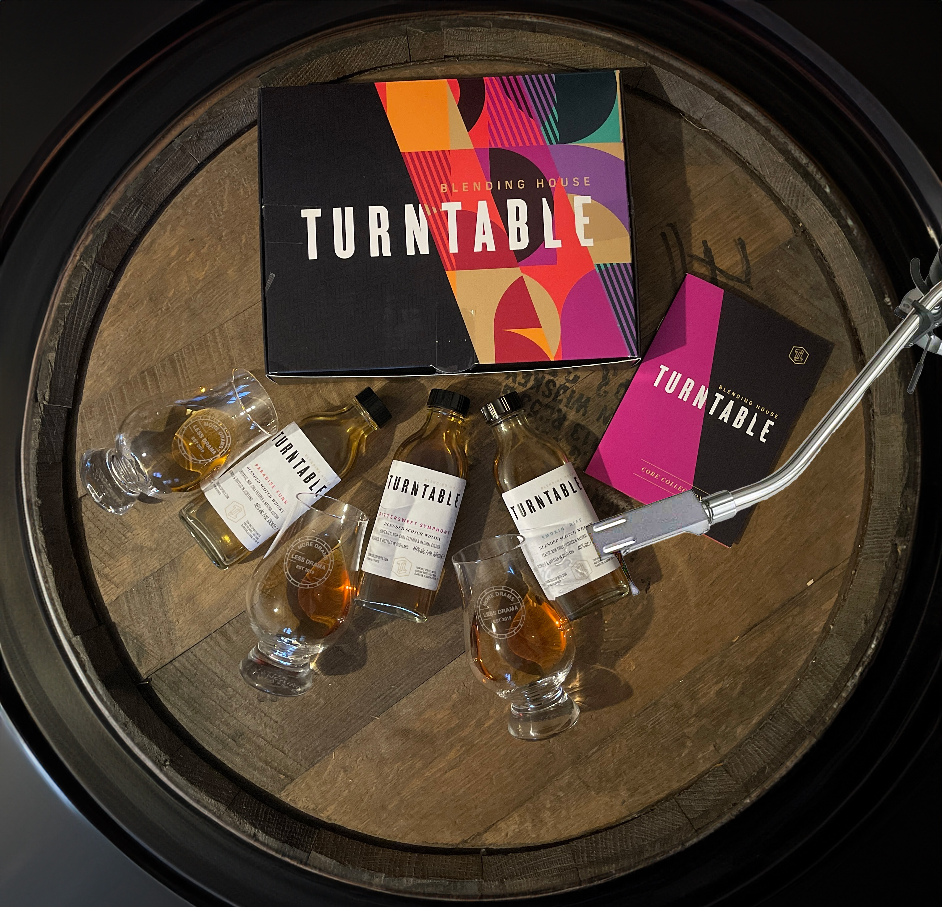 Turntable Spirits Blends Tweet Tasting